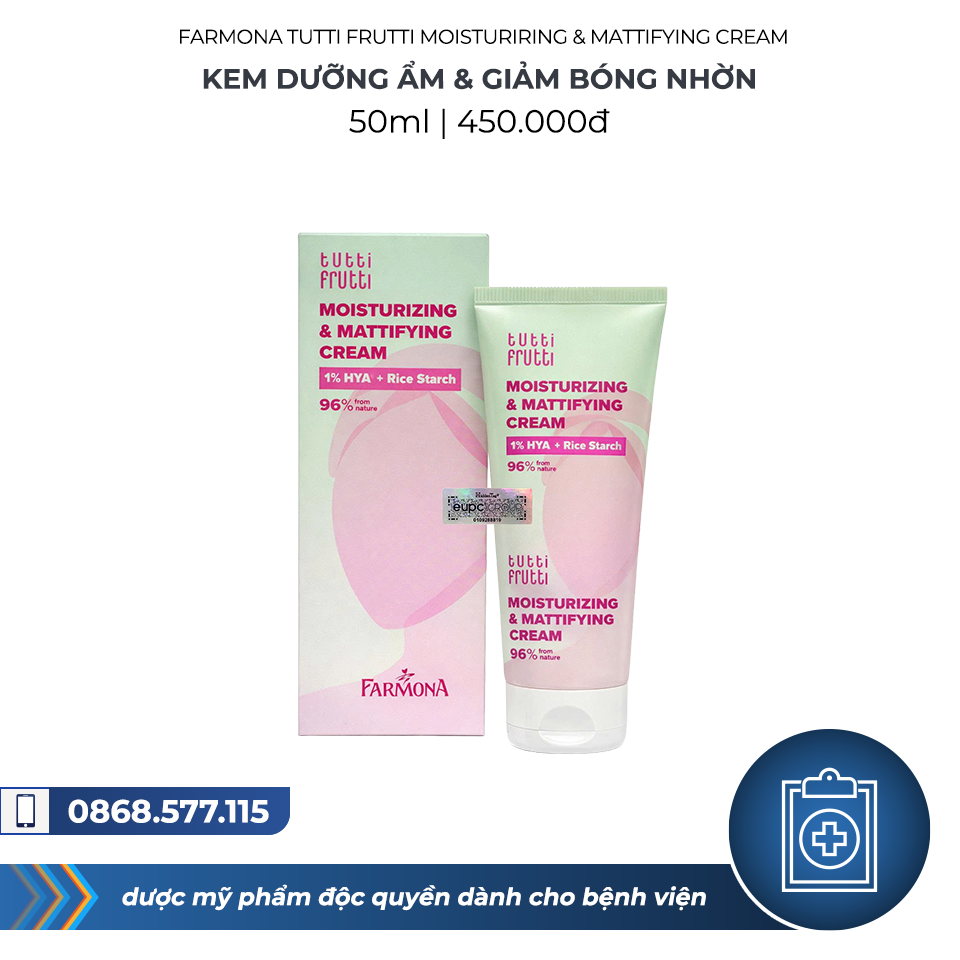 Kem dưỡng ẩm & giảm bóng nhờn